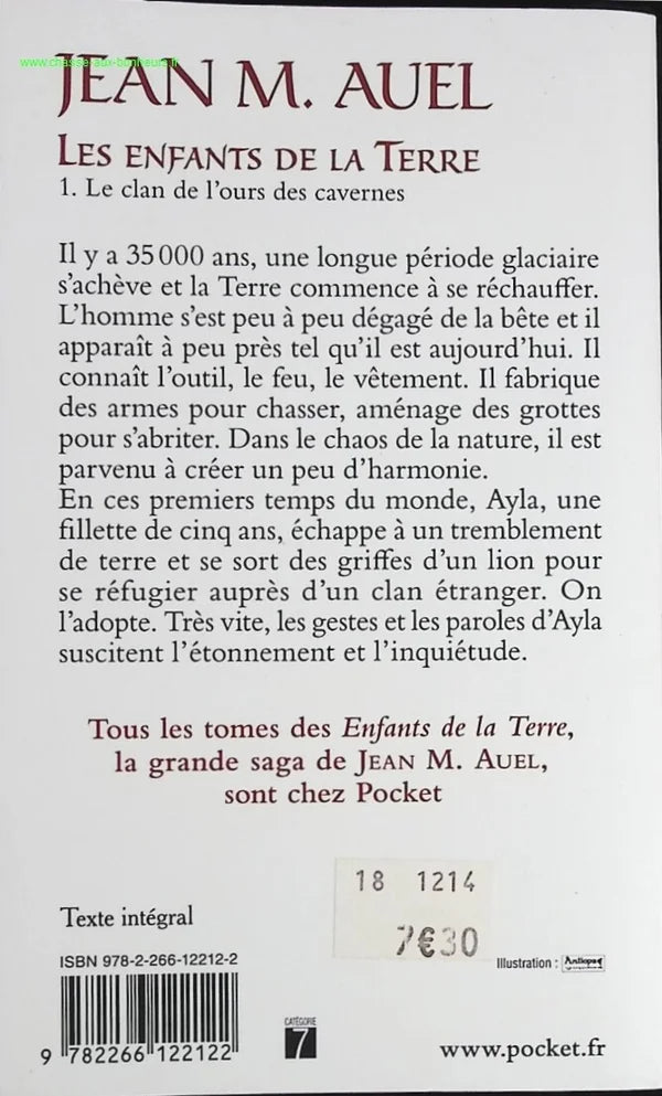 Children of the Earth, Volume 1 - The Clan of the Cave Bear - Jean M. Auel - Book