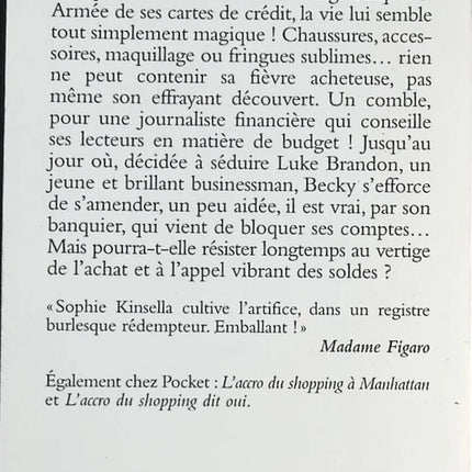 Confessions of a Shopaholic - Sophie Kinsella - book