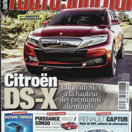 Citroën DS X - L'auto journal - n° 879 - 2013 - revue magazine - voiture