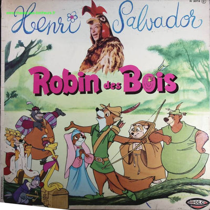 Robin Hood – Henri Salvador – 33 U/min Vinyl-Schallplatte