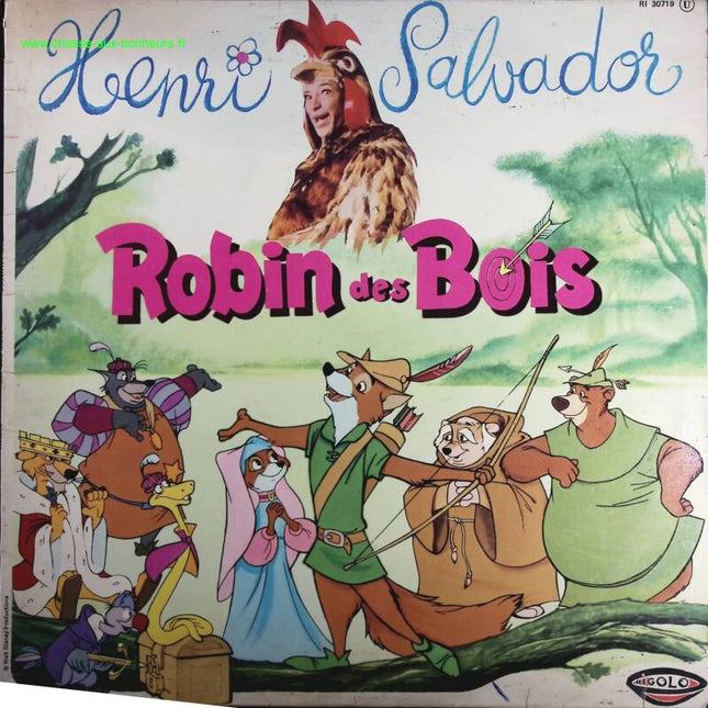 Robin Hood - Henri Salvador - 33 rpm vinyl record