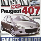 Peugeot 407 - L'auto journal - n° 613 - 2003 - Zeitschriftenbericht - Auto