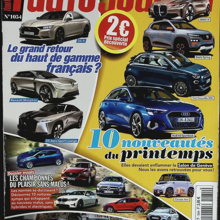 10 nouveautés du printemps - L'auto journal - n° 1054 - 2020 - revue magazine - voiture