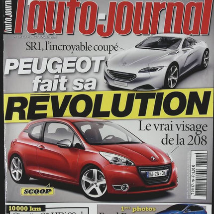 Peugeot Makes Its Revolution - L'auto Journal - No. 794 - 2010 - Magazine Review - Car