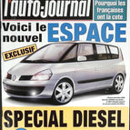 Nouvel espace - L'auto journal - n° 559 - 2001 - revue magazine - voiture