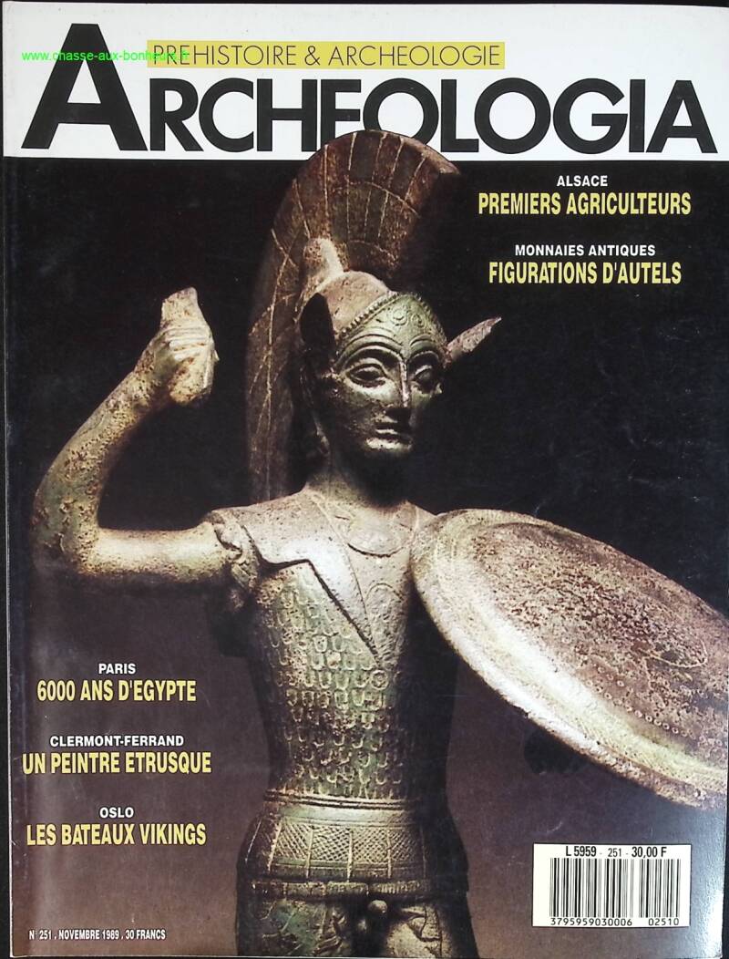 Archeologia - n° 251 - revue magazine