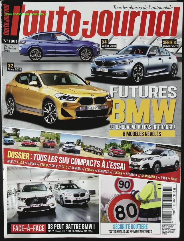 Future BMW - L'auto journal - Nr. 1001 - 2018 - Zeitschriftenbericht - Auto