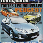 All the new Peugeots - L'auto journal - n° 631 - 2003 - magazine review - car