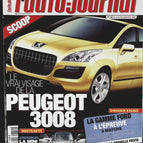 Peugeot 3008 - L'auto journal - n° 759 - 2008 - revue magazine - voiture