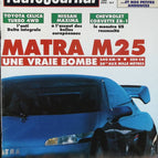 Matra M25 - L'auto journal - n° 7 - 1989 - revue magazine - voiture