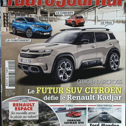 Citroën Aircross - L'auto Journal - Nr. 931 - 2015 - Zeitschriftenrezension - Auto
