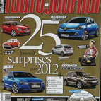 25 surprises pour 2012 - L'auto journal - n° 845 - 2011 - revue magazine - voiture