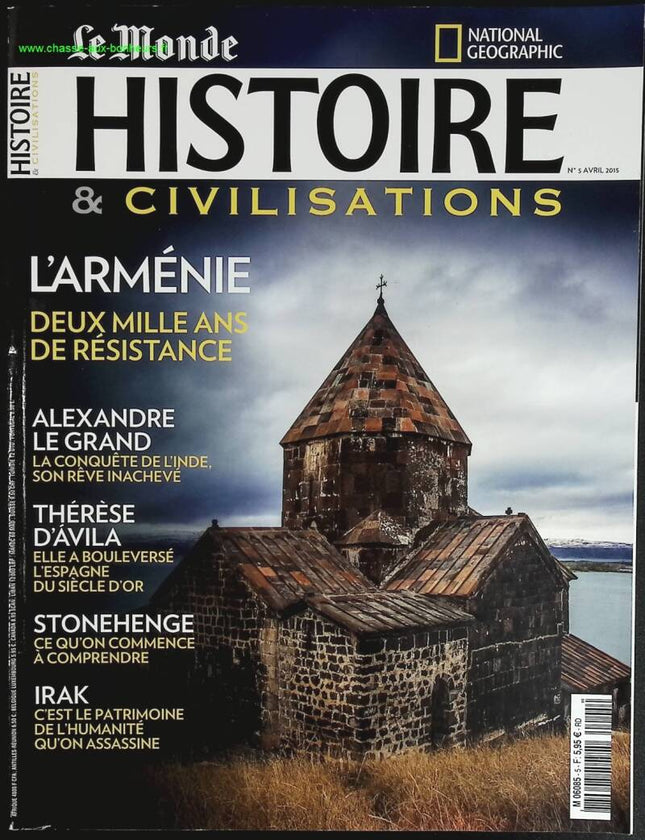 L'Arménie - Histoire et civilisation - n° 5 - revue magazine