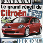 Le grand réveil de Citroën - L'auto journal - n° 570 - 2001 - revue magazine - voiture