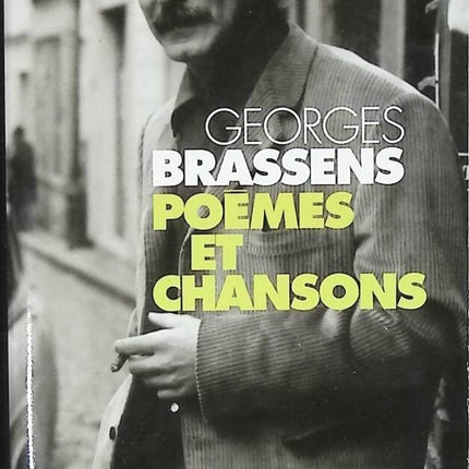 Poèmes et chansons - Georges Brassens - livre