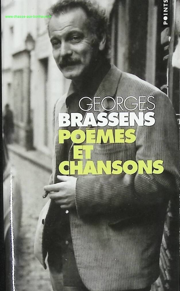 Poems and songs - Georges Brassens - book