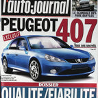Peugeot 407 - L'auto journal - n° 526 - 1999 - revue magazine - voiture