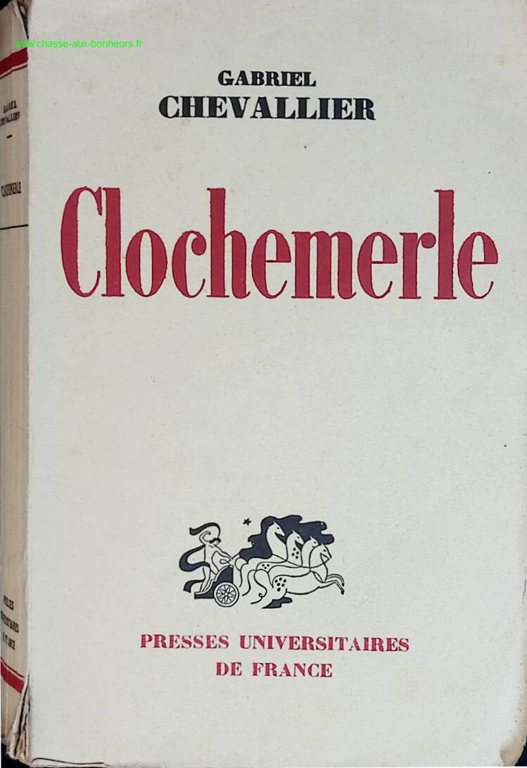 Clochemerle - Gabriel Chevalier - livre