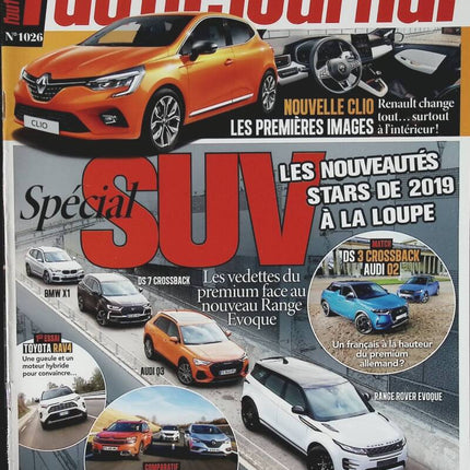 Special SUV - L'auto journal - n° 1026 - 2019 - magazine review - car