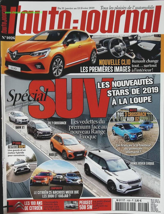 Spécial SUV - L'auto journal - n° 1026 - 2019 - revue magazine - voiture