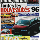 Toutes les nouveautés 96 - L'auto journal - n° 426 - 1995 - revue magazine - voiture