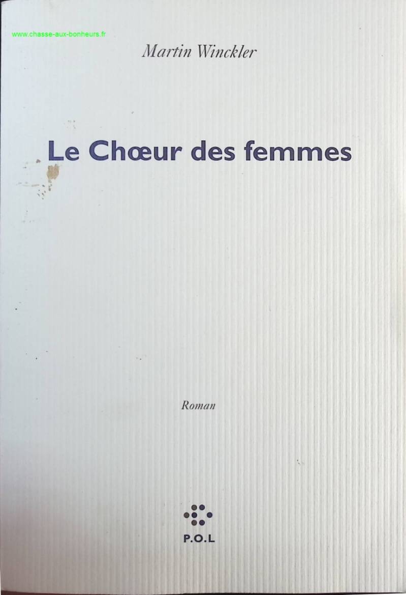 The Women's Choir - Martin Winckler - Book