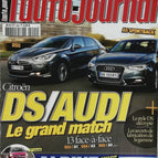 DS AUDI the big match - L'auto journal - n° 844 - 2011 - magazine review - car