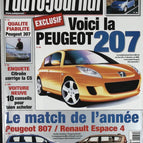Peugeot 207 - L'auto journal - n° 589 - 2002 - Zeitschriftenbericht - Auto