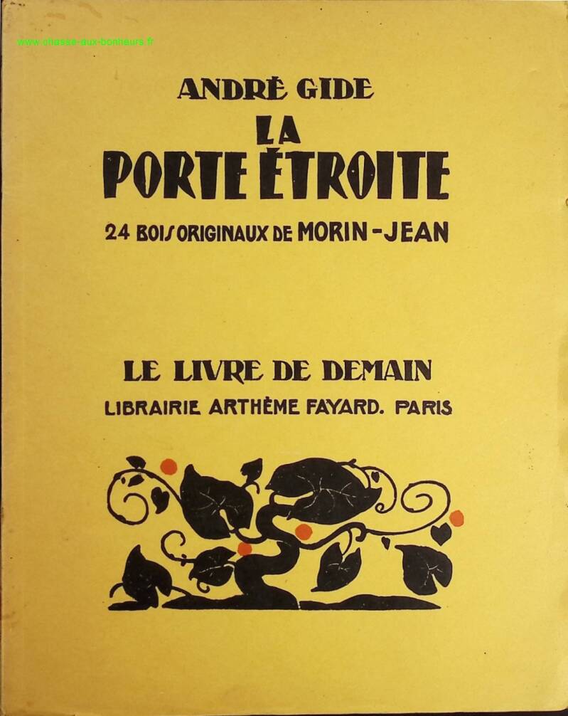 The Narrow Gate - The Book of Tomorrow - André Gide - Book