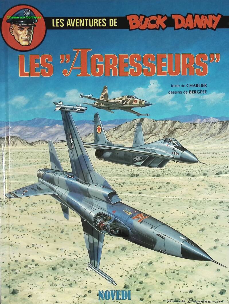 The "Aggressors" - The Adventures of Buck Danny - Volume 44 - Jean-Michel Charlier - 1988 - comic book