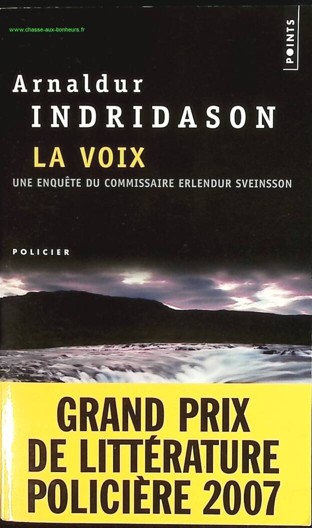 La Voix - Arnaldur Indridason - livre