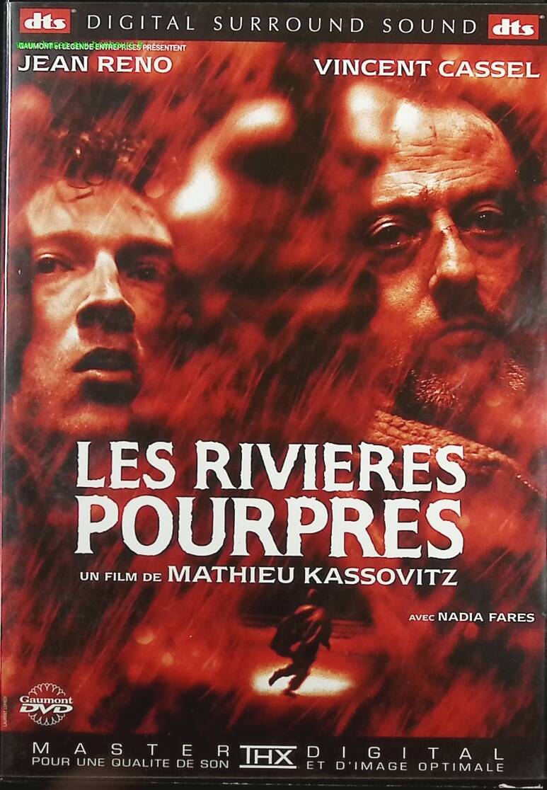 Die purpurnen Flüsse – Jean Reno – Vincent Cassel DVD-Thriller