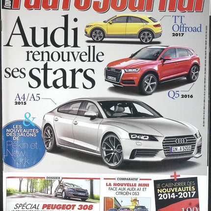 Audi erneuert seine Stars - L'auto journal - Nr. 906 - 2014 - Zeitschriftenbericht - Auto