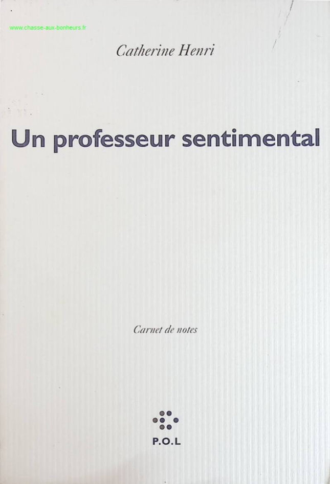 Ein sentimentaler Professor - Notizbuch - Catherine Henri - Buch