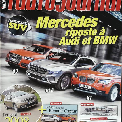 Mercedes riposte à Audi et BMW - L'auto journal - n° 880 - 2013 - revue magazine - voiture