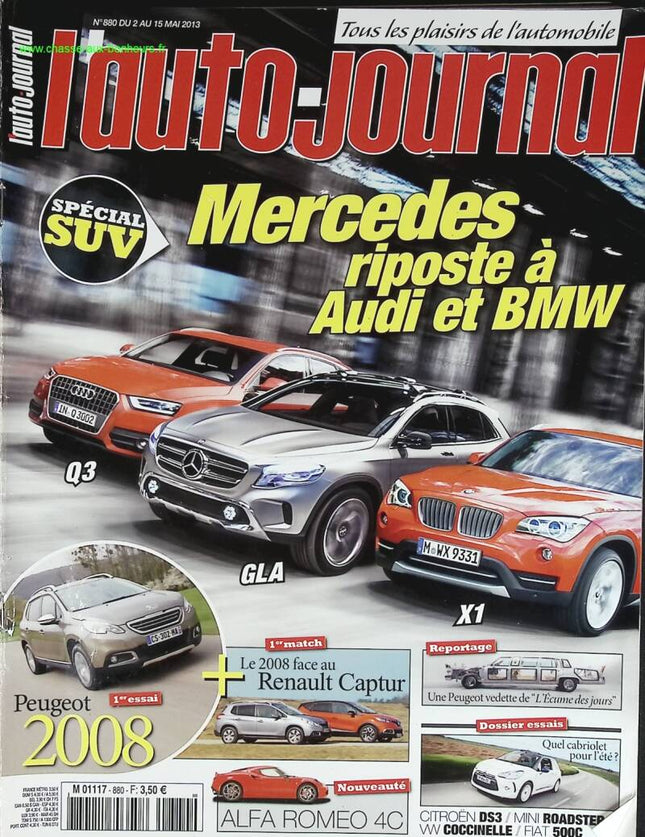 Mercedes antwortet auf Audi und BMW - L'auto journal - Nr. 880 - 2013 - Zeitschriftenbericht - Auto