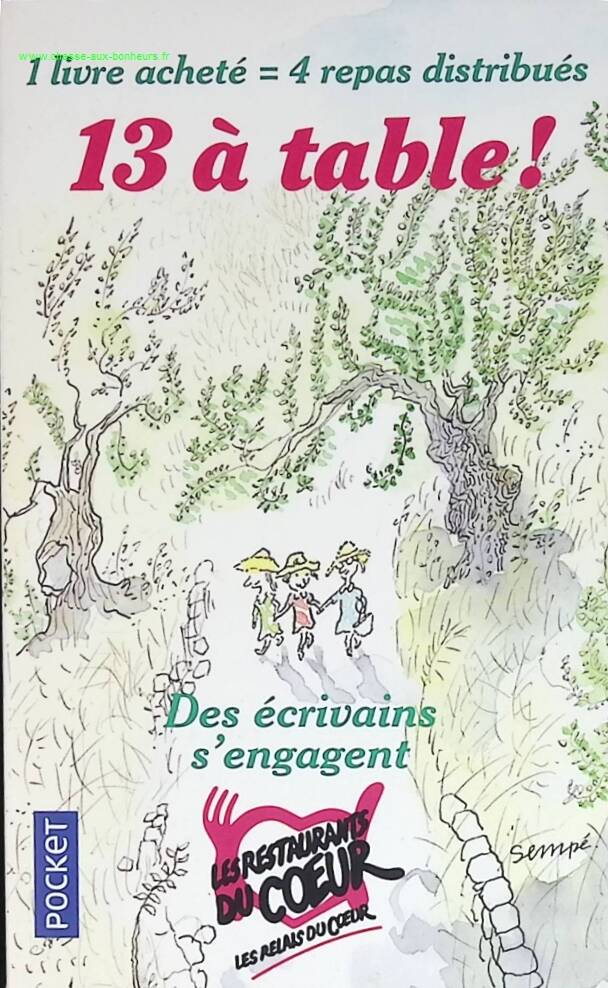 13 At the Table! Restos du Coeur - Françoise Bourdin - book