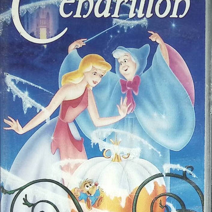 Cinderella - Walt Disney - VHS-Videokassette K7