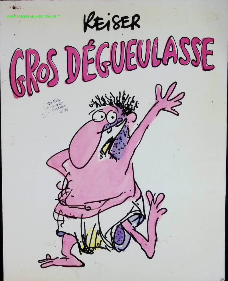 Gros Dégueulasse - Jean-Marc Reiser - livre