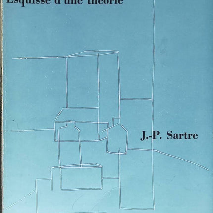 Des émotions Esquisse d'une théorie - Jean-paul Sartre - 1961 - livre