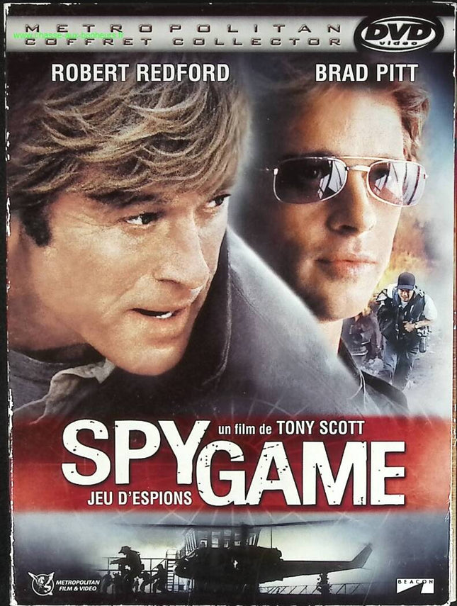 Spy Game – Robert Redford, Brad Pitt, – DVD-Spionagethriller