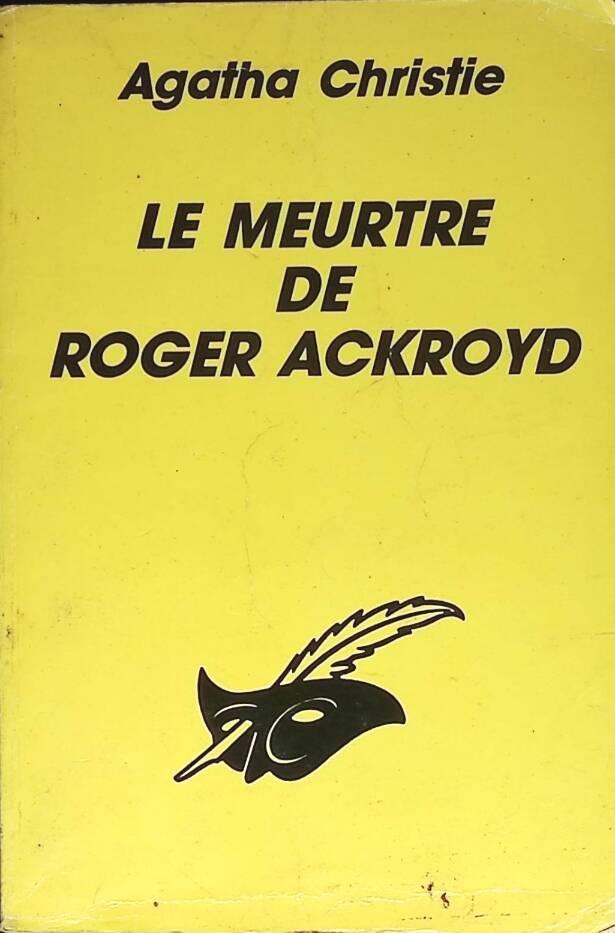 Le Meurtre De Roger Ackroyd - Agatha Christie - 1994 - livre