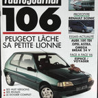 Peugeot 106 - L'auto journal - n° 16 - 1991 - revue magazine - voiture
