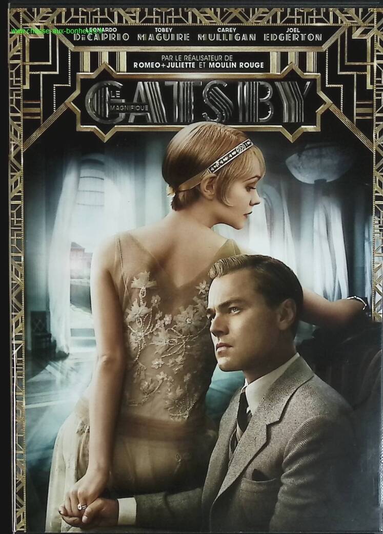 Gatsby - Leonardo DiCaprio, Tobey Maguire - drama DVD
