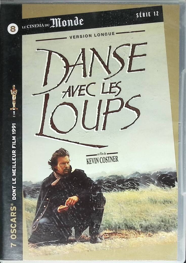 Dances with Wolves - Kevin Costner - DVD western - adventure