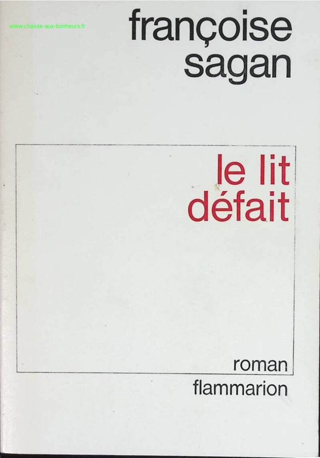 Das ungemachte Bett - Sagan Françoise - Buch