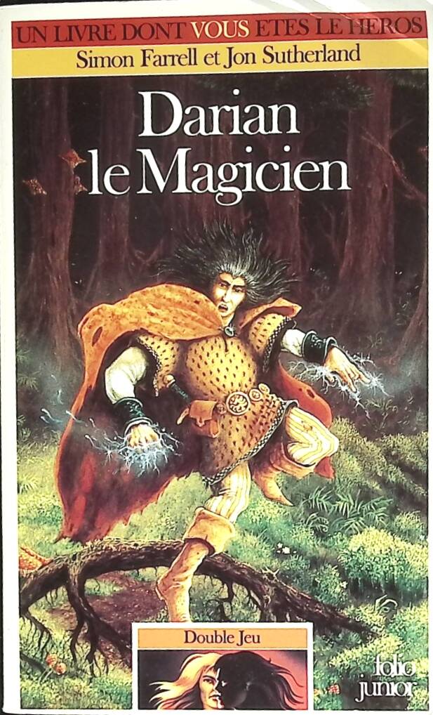 Darian Le Magicien - Simon Farrell, Jon Sutherland - 1988 - livre