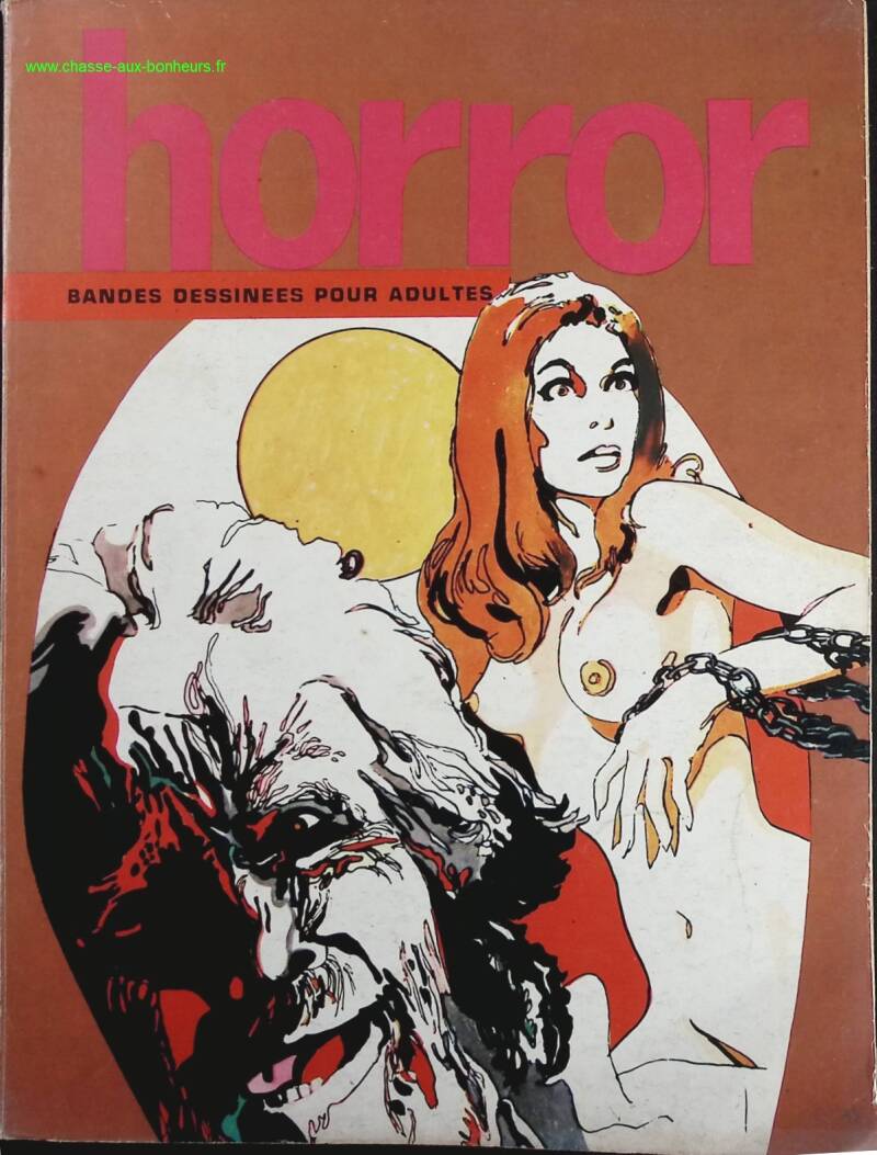 Horror bande dessinées pour adultes - Livre BD