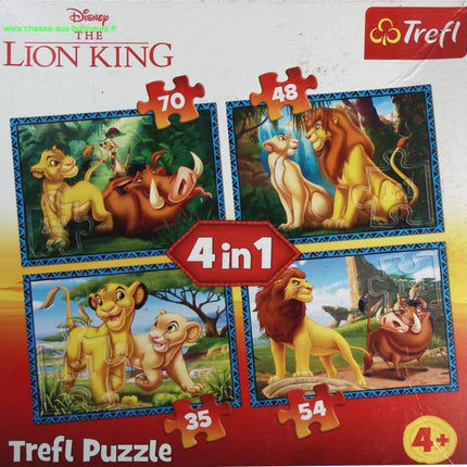 The Lion King Puzzle 35-48-54-70 pieces - board game