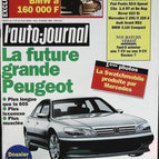 Der zukünftige große Peugeot - L'auto journal - Nr. 5 - 1994 - Zeitschriftenrezension - Auto